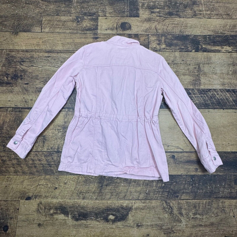 GAP Utility Jacket Lightweight Drawstring Waist P… - image 9